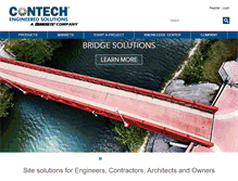 Tablet Screenshot of conteches.com